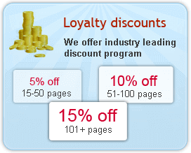 Loyality Discounts